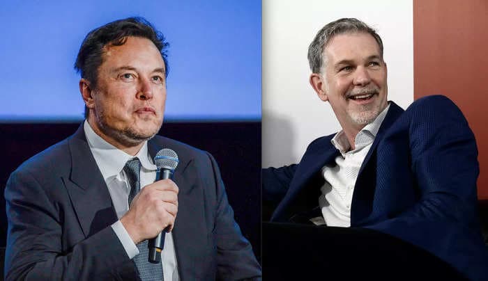 Netflix co-CEO calls Elon Musk the 'bravest, most creative person on the planet,' says people should 'give the guy a break'