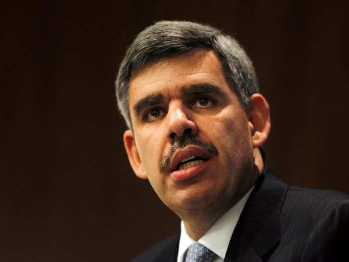 Mohamed El-Erian paints markets as fixated on a 'dynamite' rate-hike slowdown by the Fed as he imagines a heart-to-heart between the two