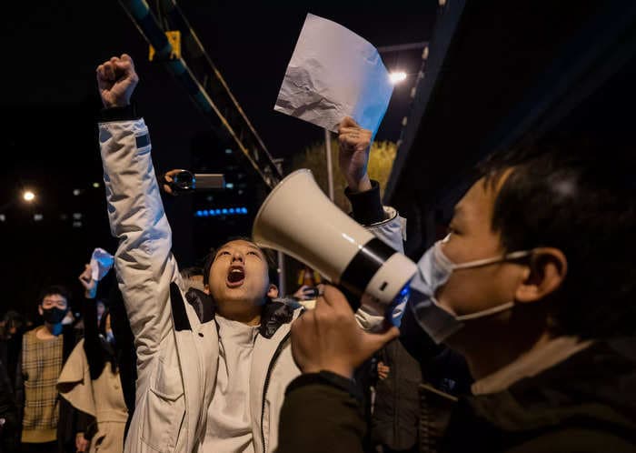 China's sophisticated censorship engine is being pushed to 'its max' as it struggles to keep protest videos off the internet, experts say