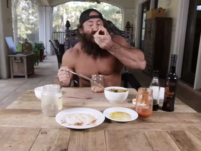 The Liver King, an influencer who eats raw meat and preaches a primal lifestyle, admits to lying about steroid use