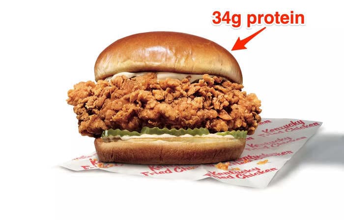 We asked 3 nutrition experts what they would order at KFC for a high-protein meal