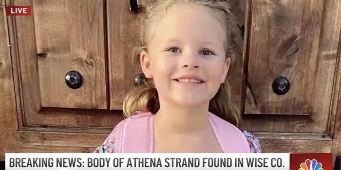 A FedEx driver who previously drove for Uber has been arrested in the death of missing 7-year-old Athena Strand, police say