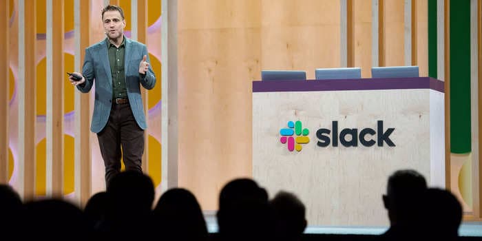 Salesforce drops 6% after Slack CEO Stewart Butterfield becomes 3rd high-profile management departure in less than a week