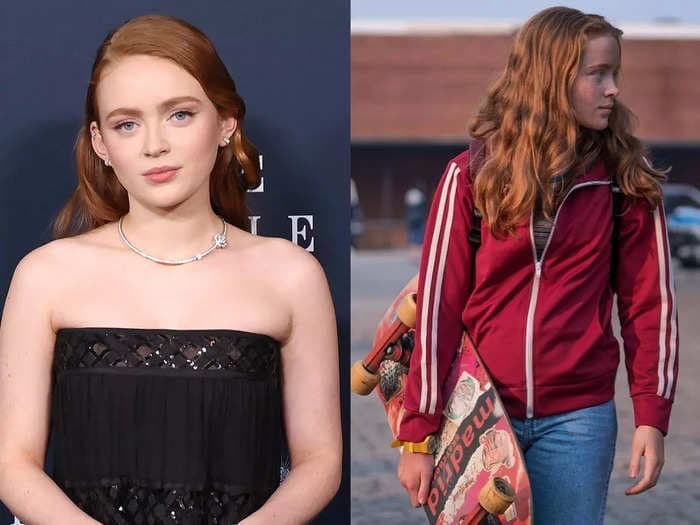 'Stranger Things' star Sadie Sink says she hated learning to skateboard for the Netflix show: 'I took a pretty hard fall'