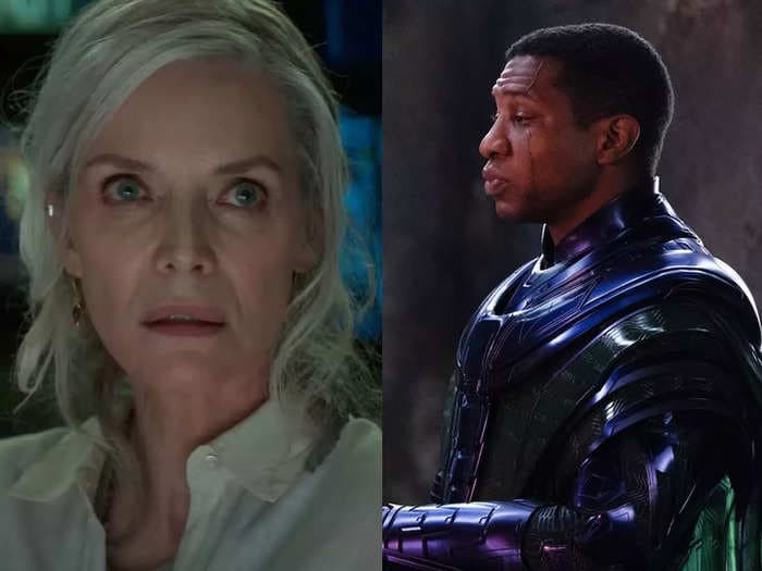 Michelle Pfeiffer says Marvel gave her a list of 'Ant-Man 3' spoilers she can't talk about, but she was excited to work with Jonathan Majors