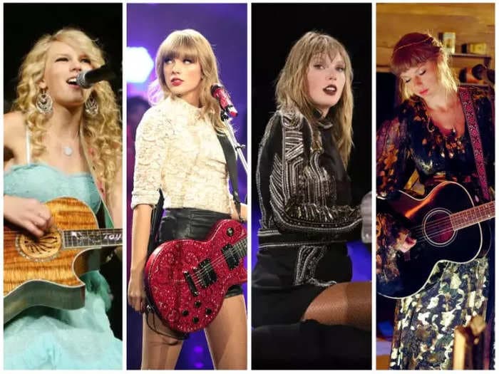 Taylor Swift embarks on her Eras Tour this spring. Here's a guide to every era of her groundbreaking career.