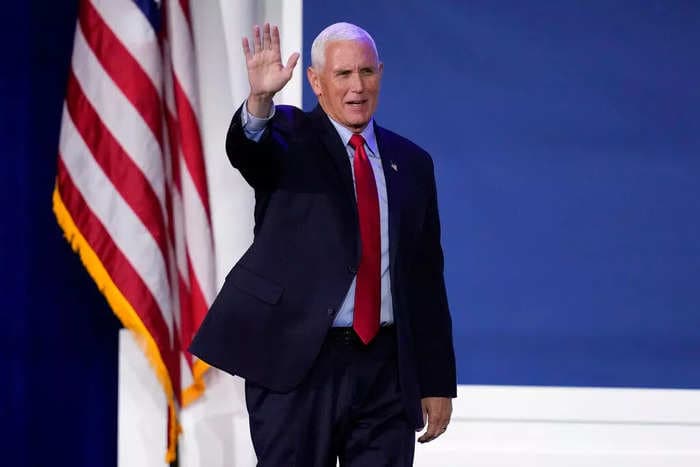 Former House Speaker Newt Gingrich says 'it's hard to imagine' Pence 'getting by both Trump and DeSantis' in a GOP presidential primary
