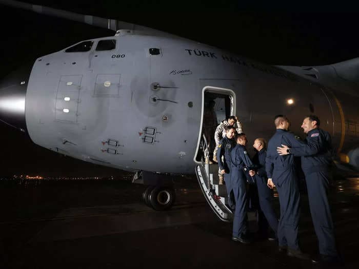 2 Turkish military planes that got stuck in Ukraine when Russia attacked 10 months ago are finally home