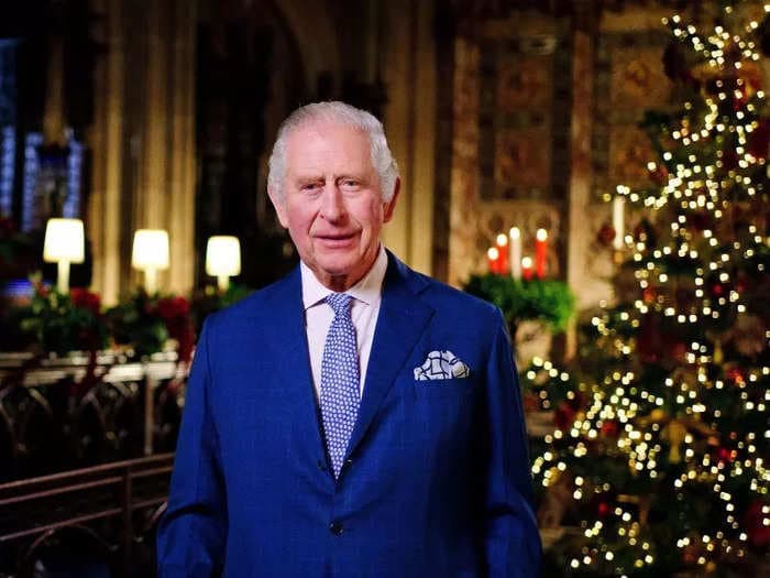 King Charles spoke about grief and paid tribute to the Queen in his first Christmas address as monarch