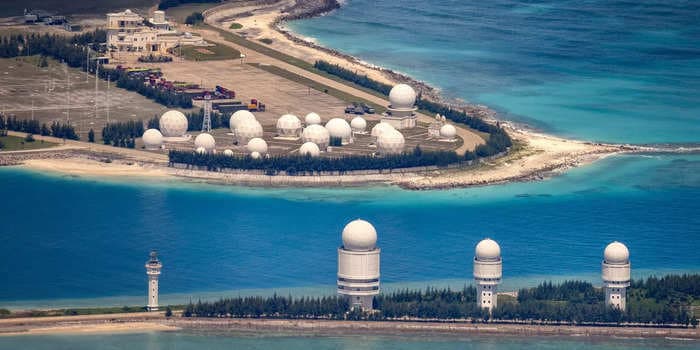Vivid new photos give you a rare look at the South China Sea islands that a top US commander says China has fully militarized