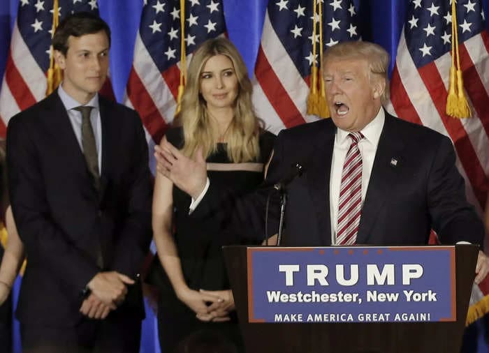 Trump said he told Ivanka and Jared Kushner not to join his 2024 campaign because people are 'too mean and nasty'