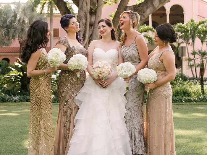 I've been a bridesmaid over 125 times. Here are the 7 biggest mistakes I've seen people make before their wedding.