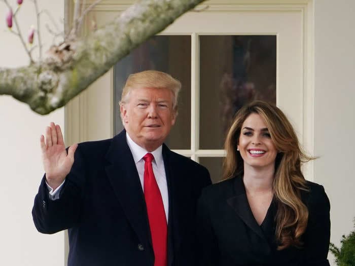 Hope Hicks said 'we all look like domestic terrorists now' after January 6 and that another White House aide was a 'genius' for getting out early