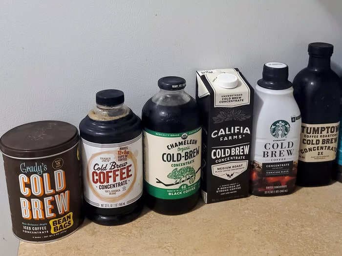 I tried 6 brands of cold-brew concentrate from the grocery store, and I'd only buy 2 again