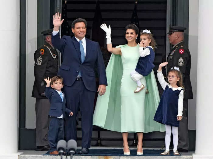 DeSantis casts himself as a national leader at his inauguration amid 2024 speculation, promising Florida will 'carry the torch' of freedom and fight 'woke'