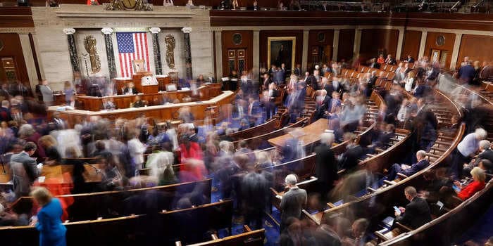 There are currently zero members of the US House of Representatives
