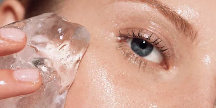 How to use ice to reduce hangover puffiness and dark circles under your eyes