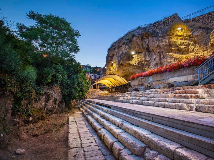 The Pool of Siloam, where the Bible says Jesus healed a blind man, will be open to the public for the first time in nearly 2,000 years