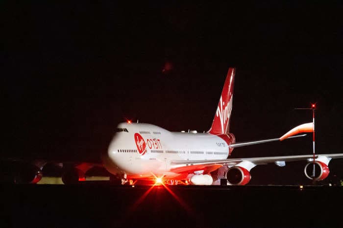 Richard Branson's Virgin Orbit says its rocket suffered an 'anomaly,' stopping it from taking 9 satellites to orbit