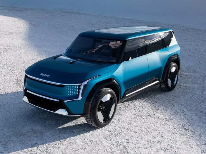 Kia showcases Concept EV9 electric car with solar panels, Carnival KA4 MPV
