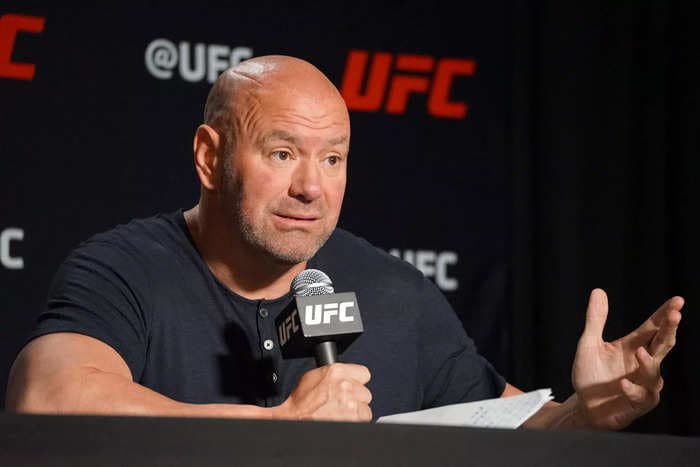 Dana White: 'People should not be defending me' after he was seen on video slapping his wife