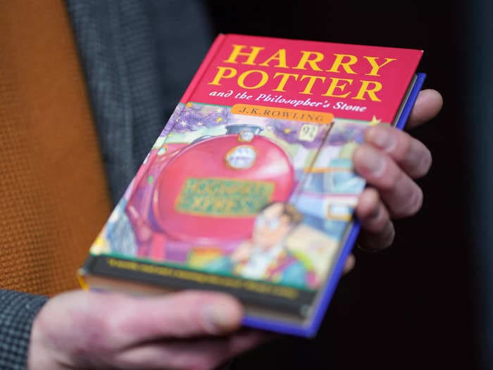 An artist is stripping JK Rowling's name off Harry Potter books and reselling them to fans who oppose the author's vocal anti-trans rhetoric. A legal expert says it's not copyright infringement.
