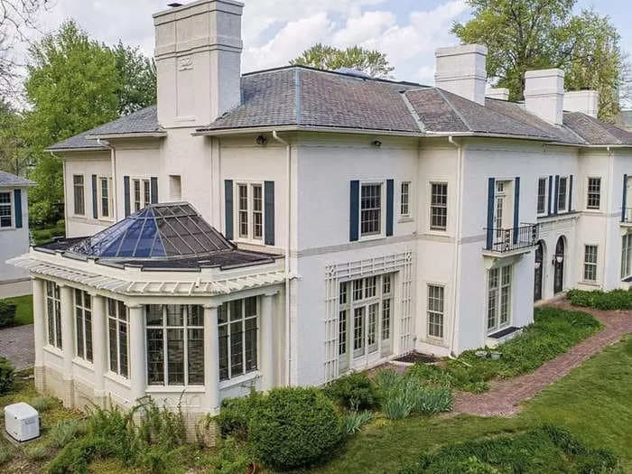 These three giant historic mansions were all on the market at the same time in Detroit