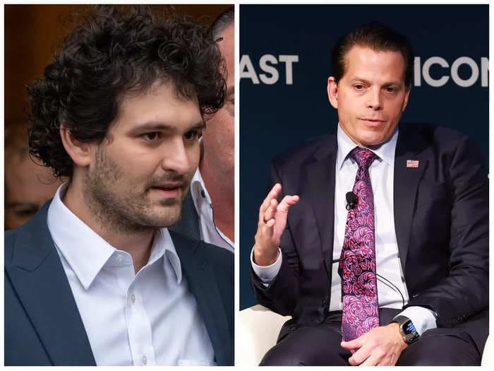 Anthony Scaramucci compared Sam Bankman-Fried to Bernie Madoff, and alluded to Dante's 'Inferno' as he discussed the FTX founder's downfall