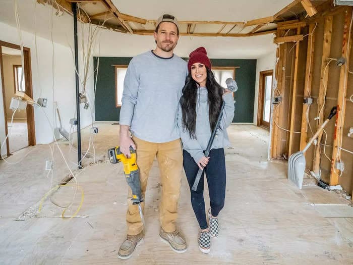 HGTV hosts Chelsea and Cole DeBoer think 'sterile, modern' homes aren't practical for families