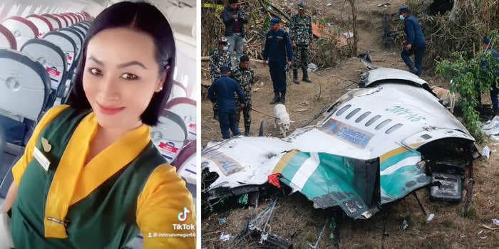 A TikTok video that appeared to be posted by a cabin crew member who died in the Nepal plane crash is going viral as people pay tribute to her