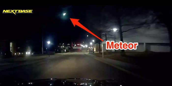 Videos show a green meteor lighting up the sky and waking people up with a sonic boom over Oklahoma