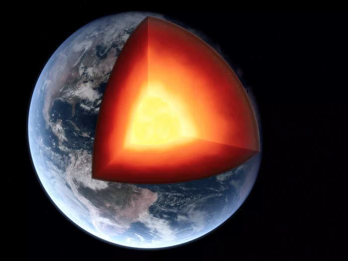 The mysterious iron ball at the center of the Earth may have stopped spinning and reversed direction