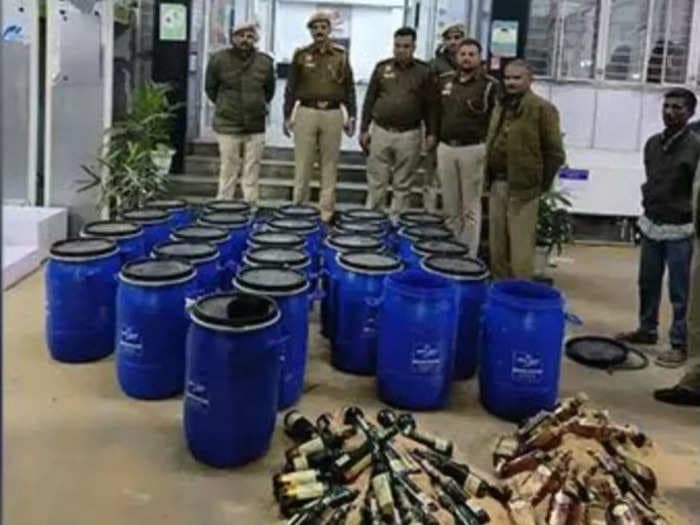 Delhi Police busts liquor smuggling gang inspired by Pushpa movie