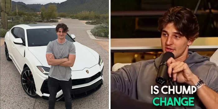 A 24-year-old finance YouTuber told his followers they should be able to easily afford a $200,000 car: 'Literally pocket change'