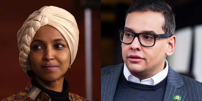 George Santos says he's undecided on whether he'll vote to kick Ilhan Omar off of the Foreign Affairs Committee