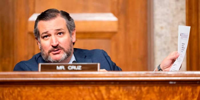 Ted Cruz wants lawmakers who get the munchies to use crypto at Congressional vending machines