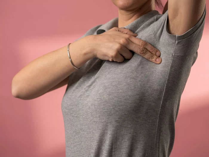 Peloton instructor Leanne Hainsby, 35, said she was diagnosed with breast cancer after a doctor told her not to worry about a lump in her breast