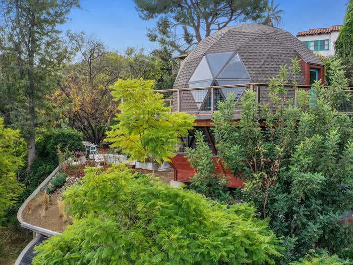 An LA house that features a geodesic dome and has a long history as a creative hub for artists is on the market for $1.7 million &mdash; take a look inside