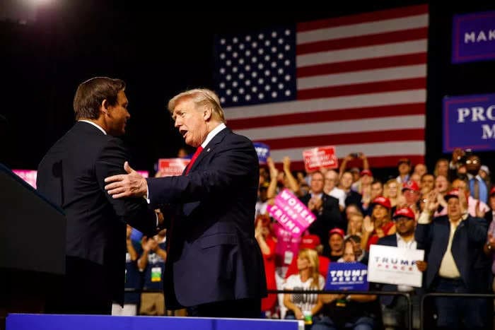 Ron DeSantis has a 12-point lead over Donald Trump in a potential 2024 New Hampshire primary matchup: poll