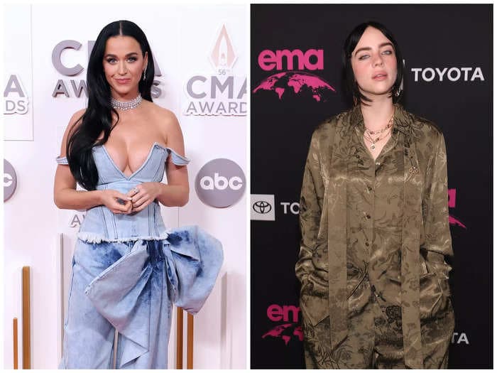 Katy Perry said she declined to work with Billie Eilish because she thought her song 'Ocean Eyes' was boring: 'Huge mistake'