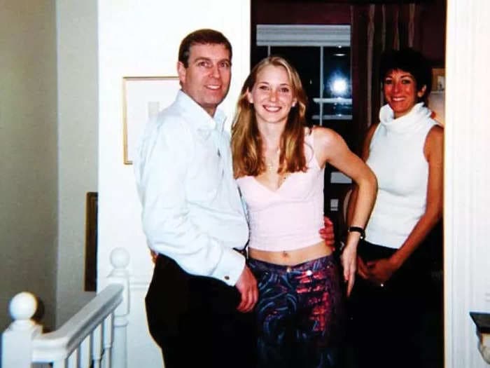 Ghislaine Maxwell's family released a bizarre staged photo in an apparent attempt to discredit accusations of sexual abuse against Prince Andrew