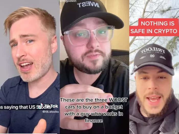 3 of TikTok's most popular financial influencers want you to know one thing: There's no one quick way to get rich