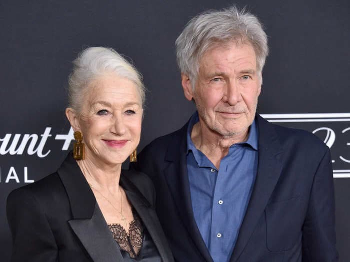 Harrison Ford says '1923' costar Helen Mirren is 'still sexy' almost 40 years after they first played love interests