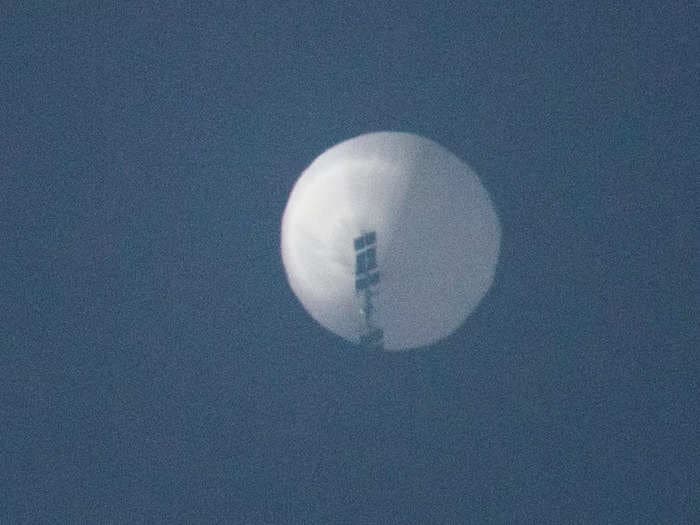 A second 'Chinese surveillance balloon' has been spotted over Latin America, according to Pentagon officials