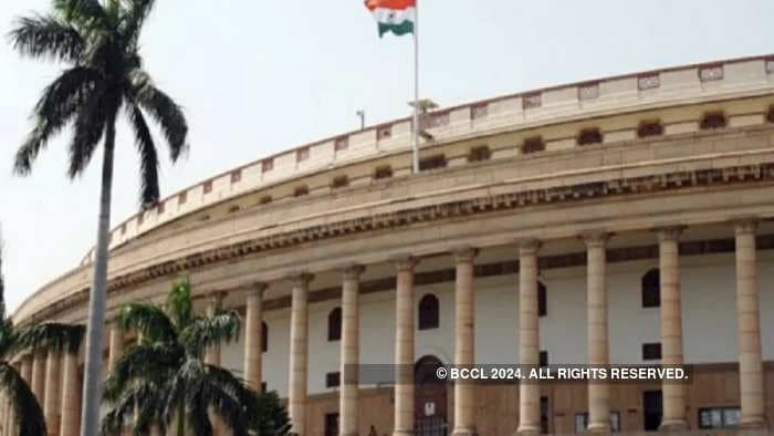 Opposition leaders hold protest in Parliament premises on Adani issue