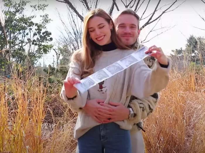 PewDiePie announced he's going to be a dad &mdash; he and his wife Marzia are expecting a baby this year