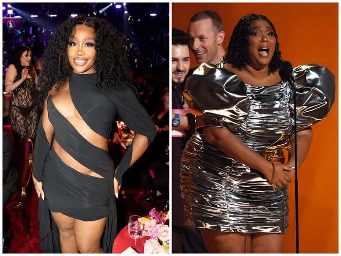 SZA said she screamed so loud when Lizzo won record of the year at the Grammys that it was picked up during the show's broadcast