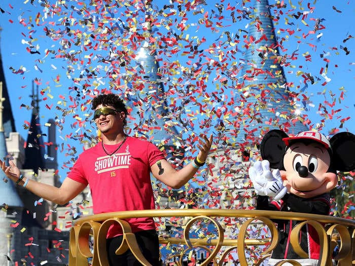 'I'm going to Disney World!' &mdash; 23 photos of Super Bowl winners visiting the most magical place on Earth