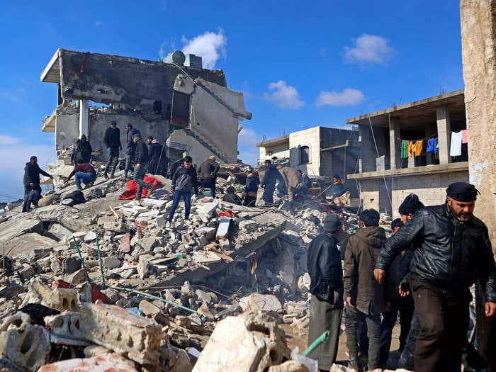 A Syrian earthquake survivor says he's haunted by the screams of those trapped under the rubble: 'These cries are in my ears'