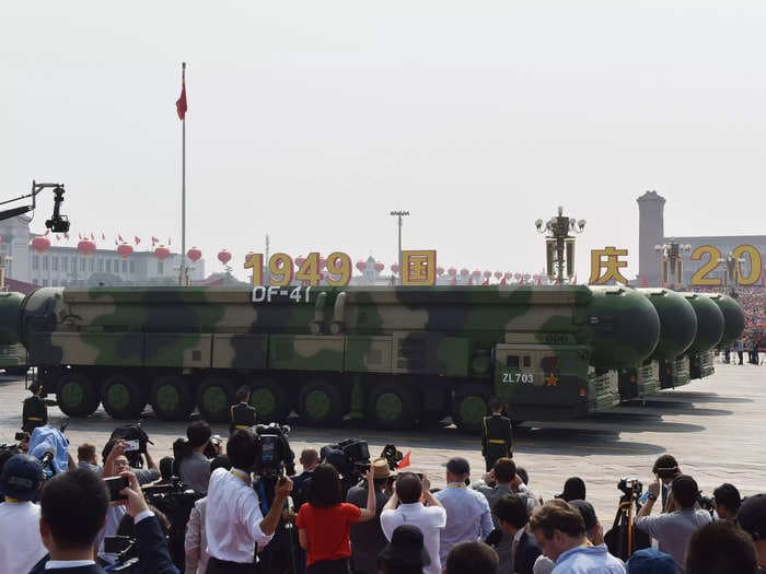 The US military says China now has more ICBM launchers than it does, but the US still has the nuclear edge
